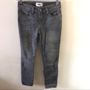 Altered skinny jeans